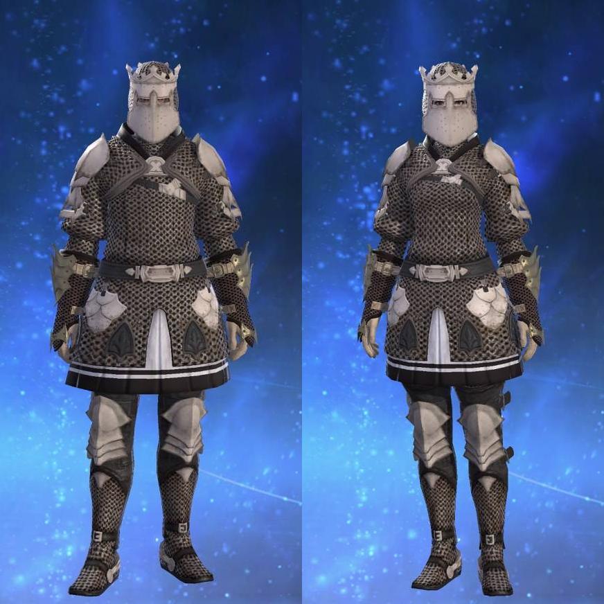 Templar's Haubergeon's gearset image.