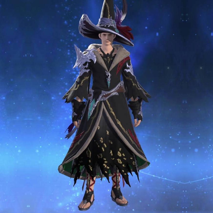 Demon Robe of Casting's gearset image male.