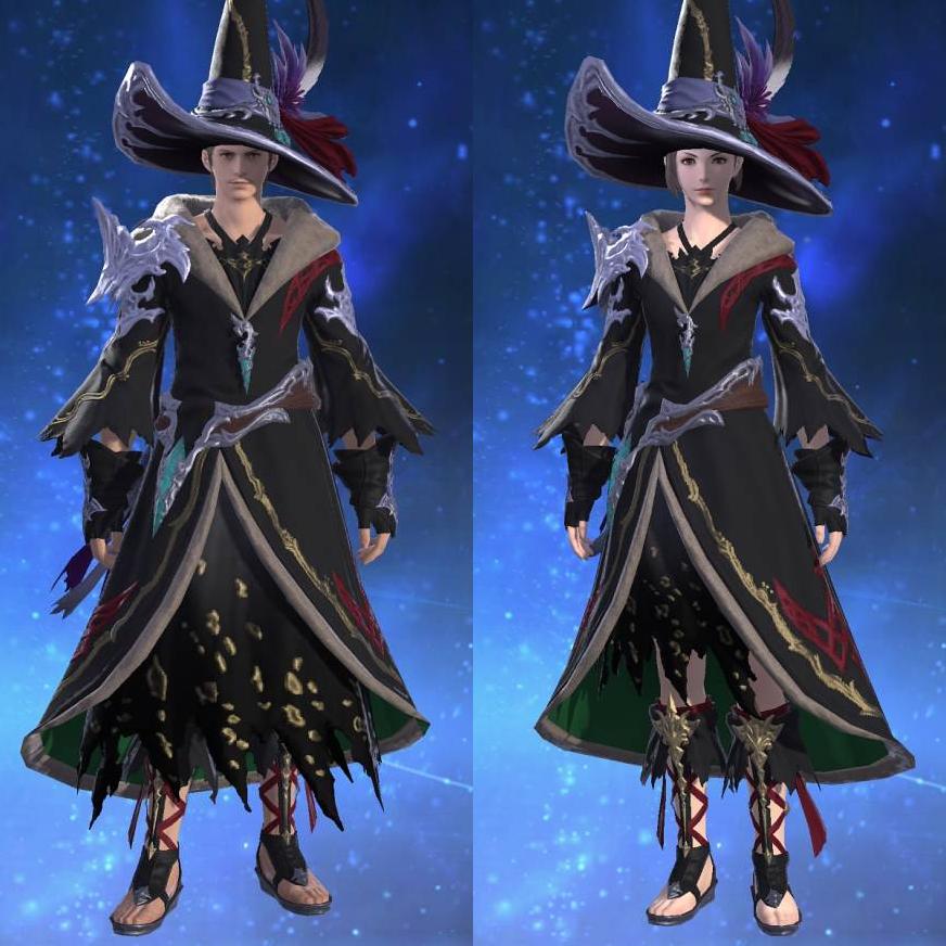 Demon Robe of Casting's gearset image.