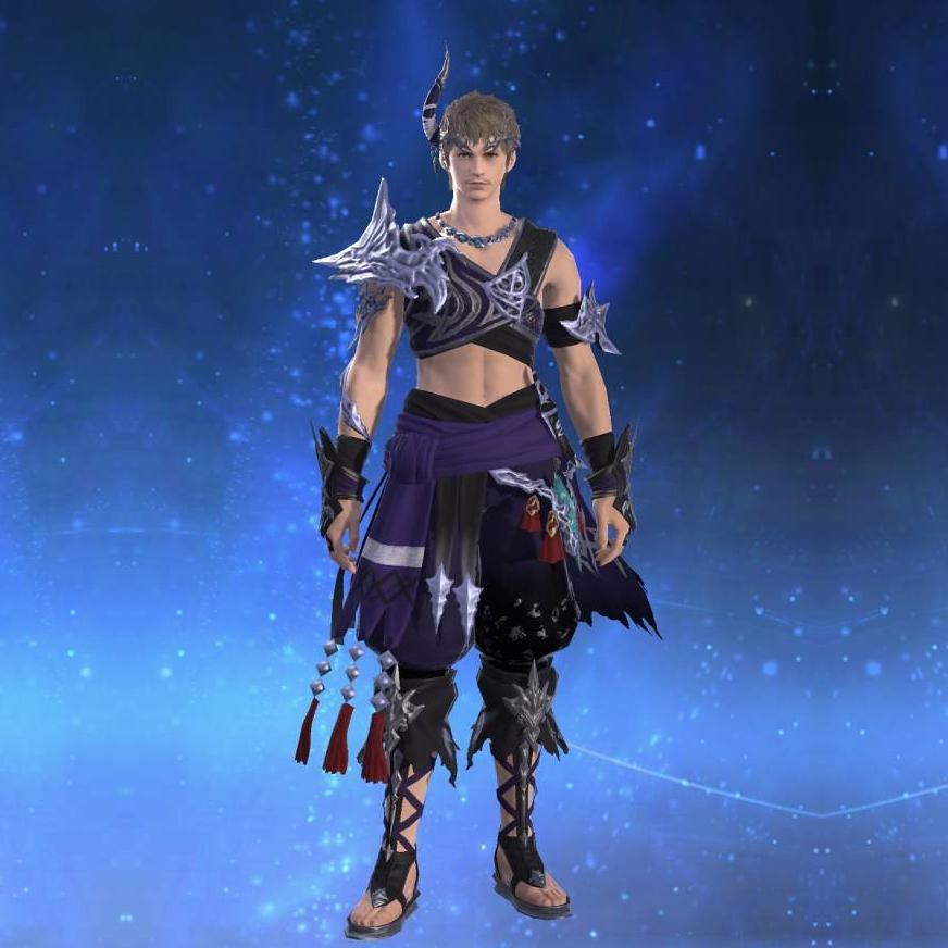 Demon Chestpiece of Scouting's gearset image male.