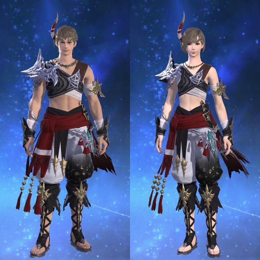 Demon Chestpiece of Striking's gearset image.