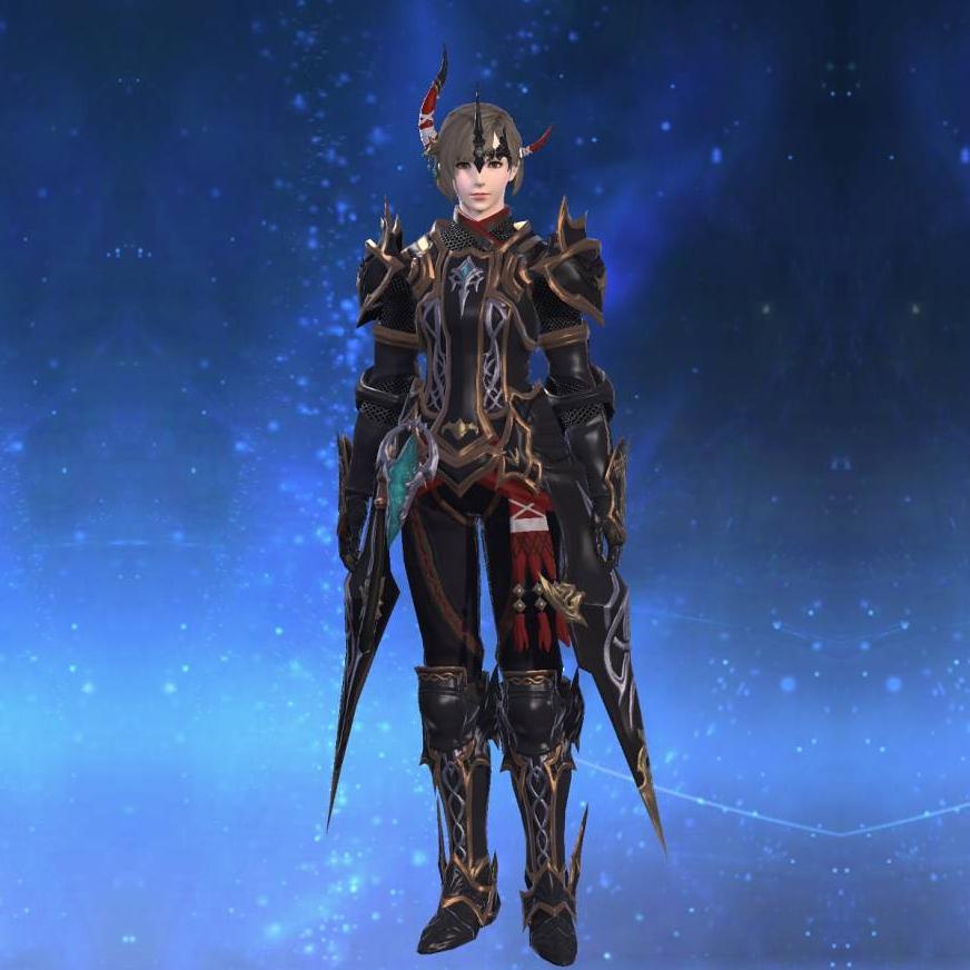 デモンズ・スレイヤーアーマー's gearset image female.