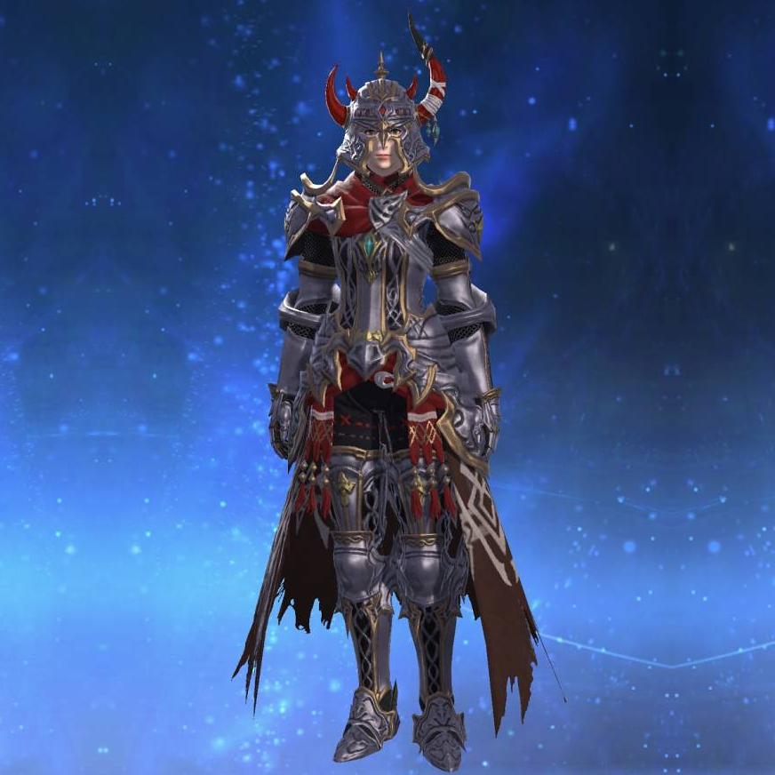 Demon Armor of Fending's gearset image female.
