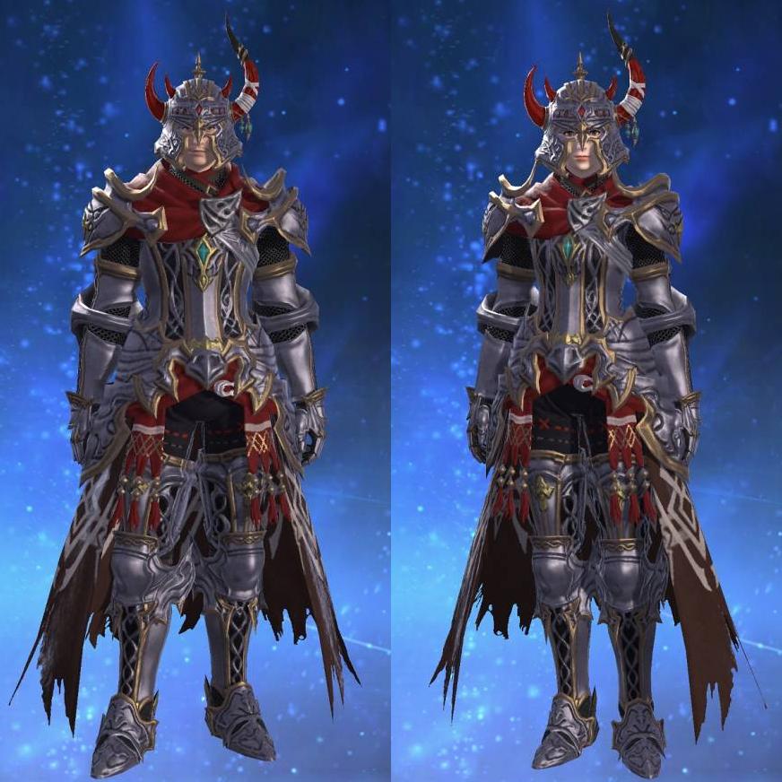 Demon Armor of Fending's gearset image.