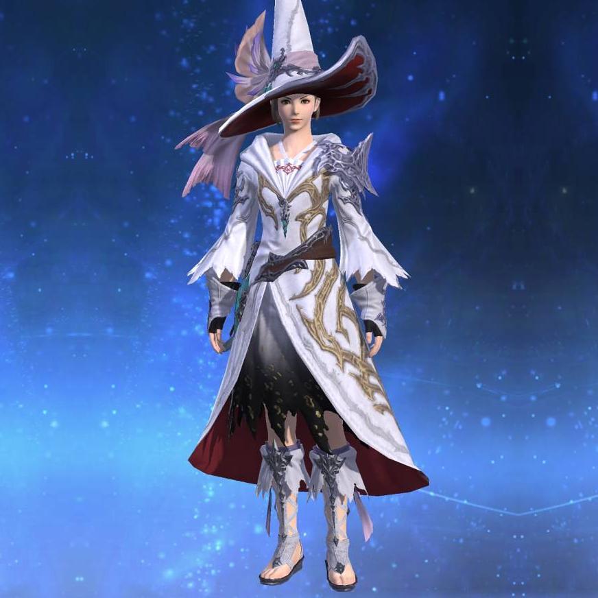 Demon Robe of Healing's gearset image female.