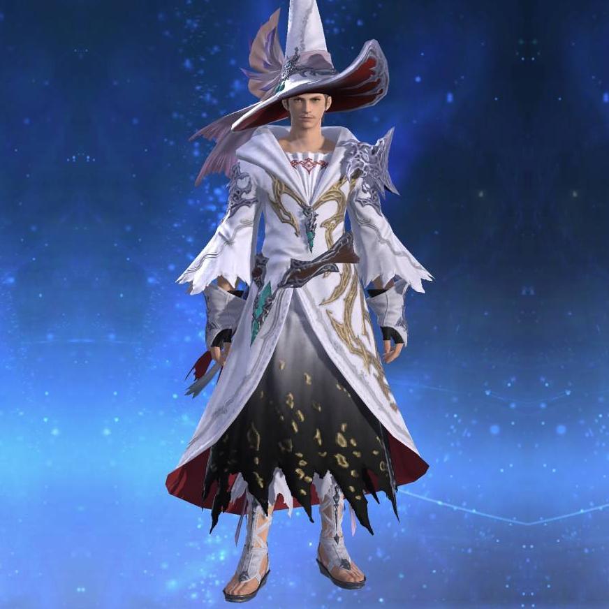 Demon Robe of Healing's gearset image male.