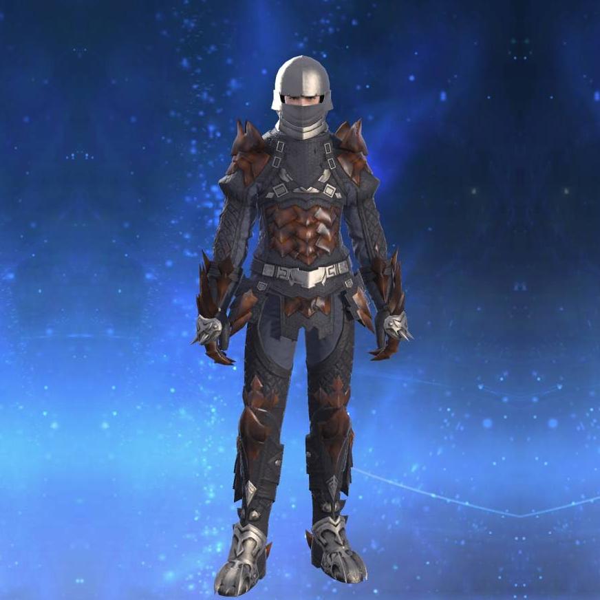 Tortoiseshell Scale Mail's gearset image male.