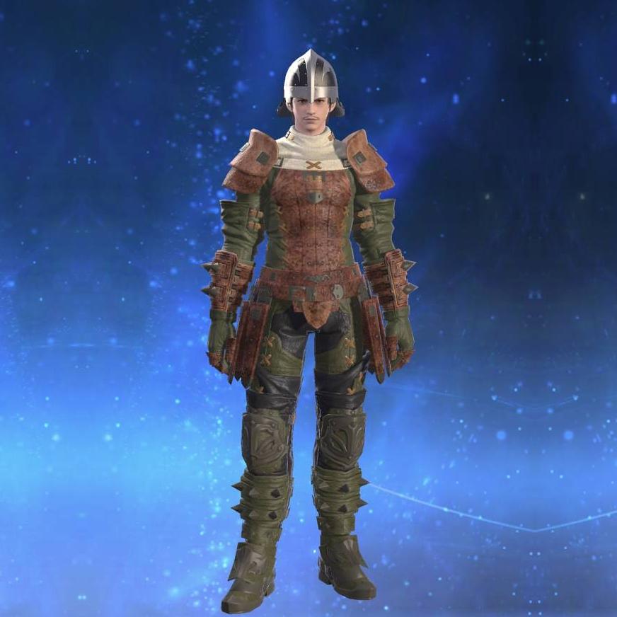 Toadskin Jacket's gearset image male.