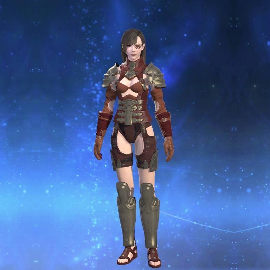 Doctore's Harness's gearset image female.