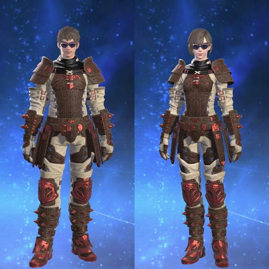 ノーブルアタイア's gearset image.