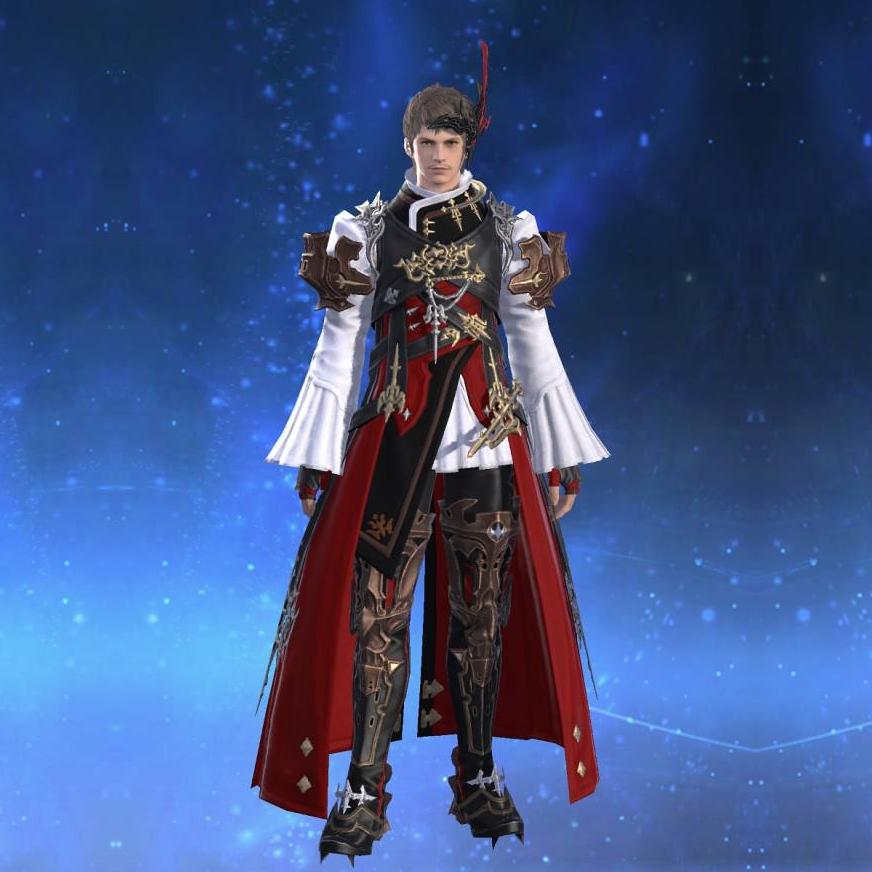 High Allagan Coat of Healing's gearset image male.