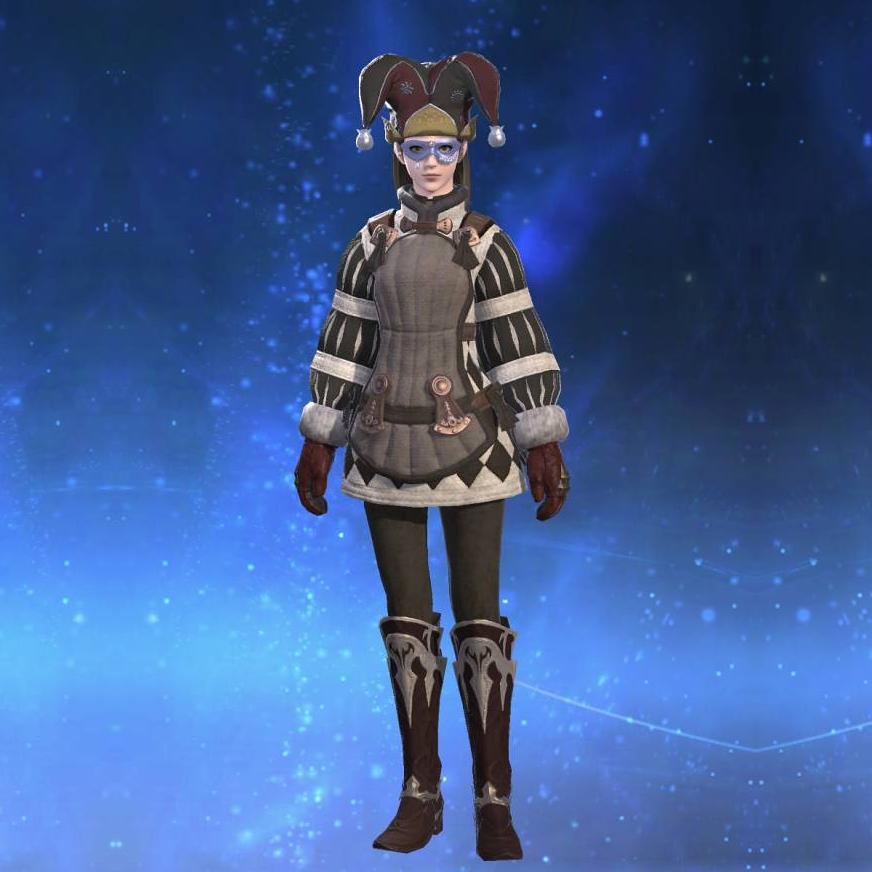 Harlequin's Acton's gearset image female.