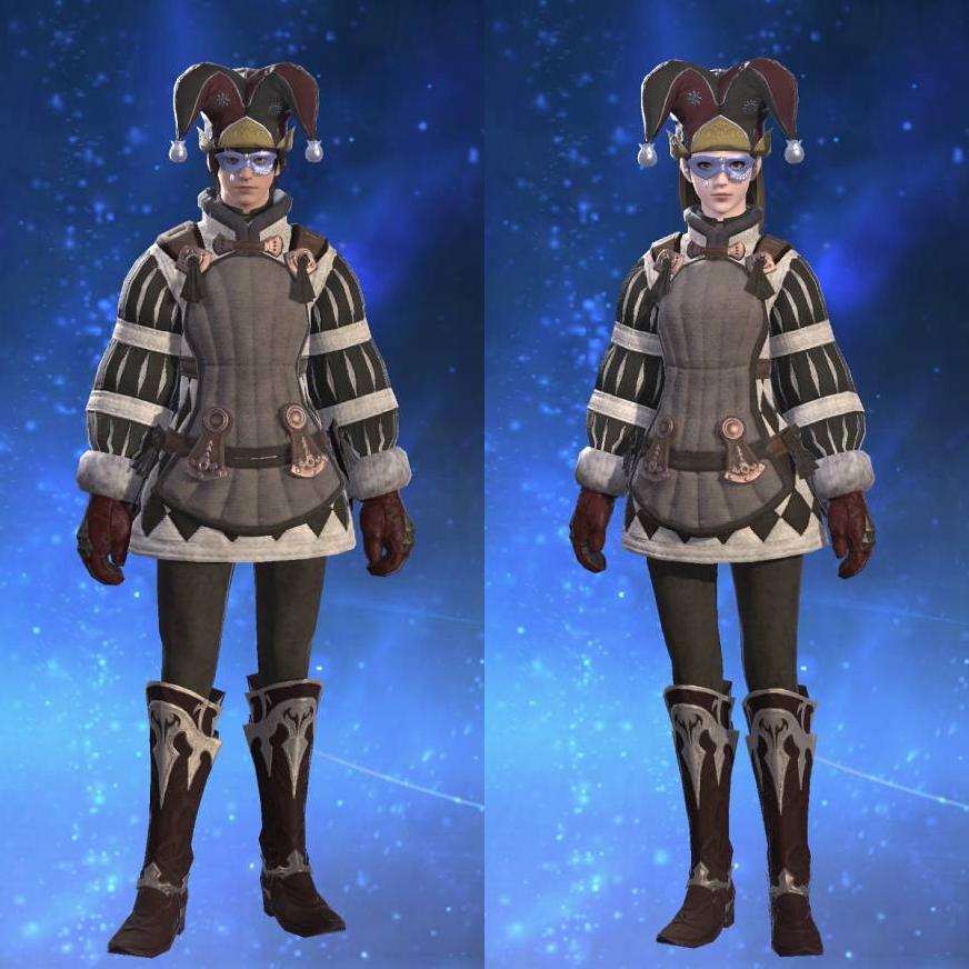 Harlequin's Acton's gearset image.