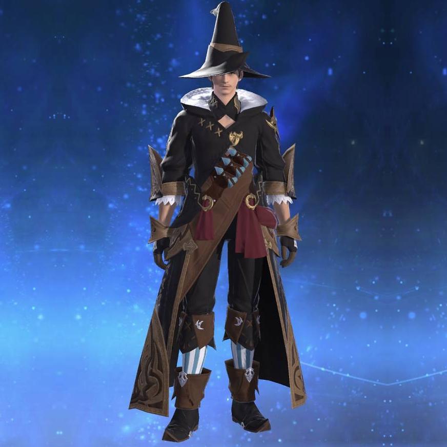 Battlemage's Robe's gearset image male.