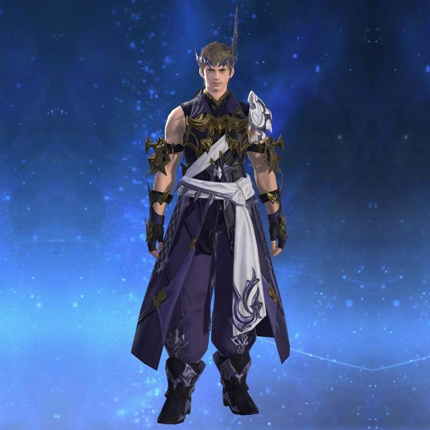 Dreadwyrm Cyclas of Scouting's gearset image male.