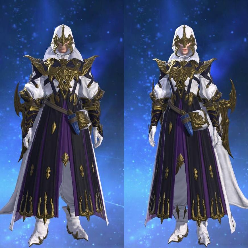 Dreadwyrm Robe of Healing's gearset image.