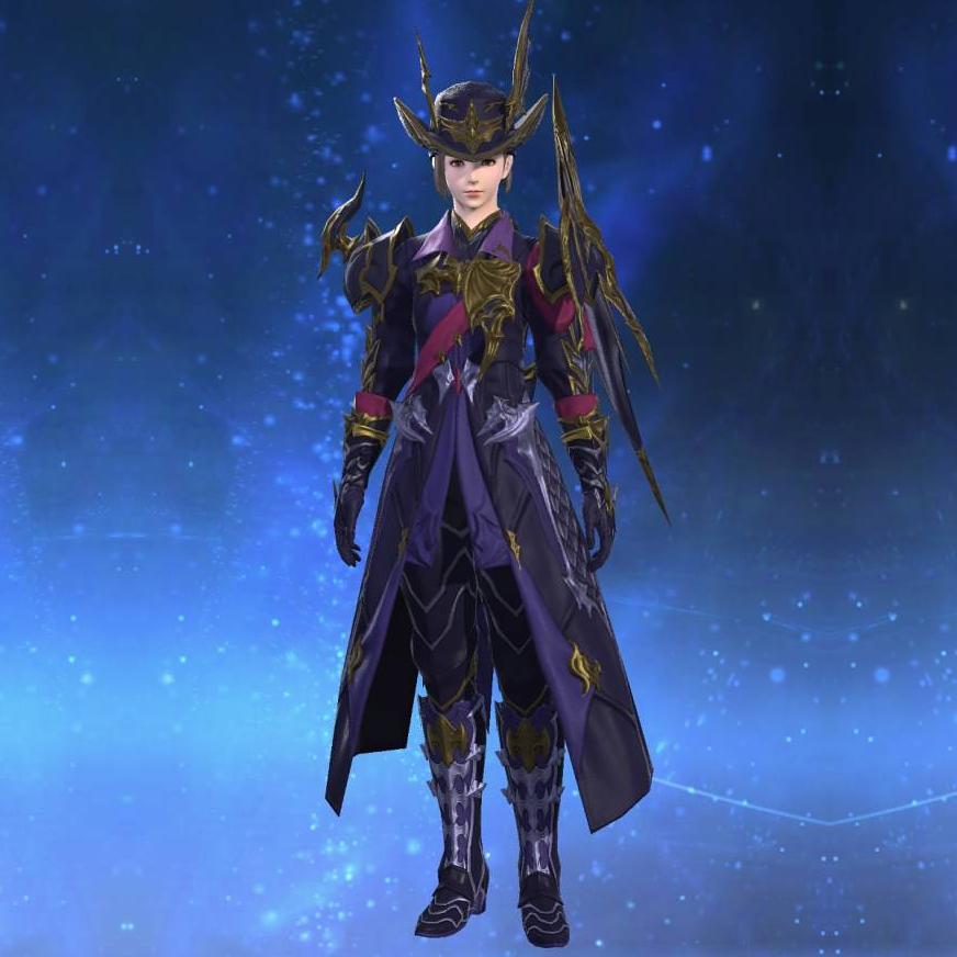 Dreadwyrm Tabard of Aiming's gearset image female.