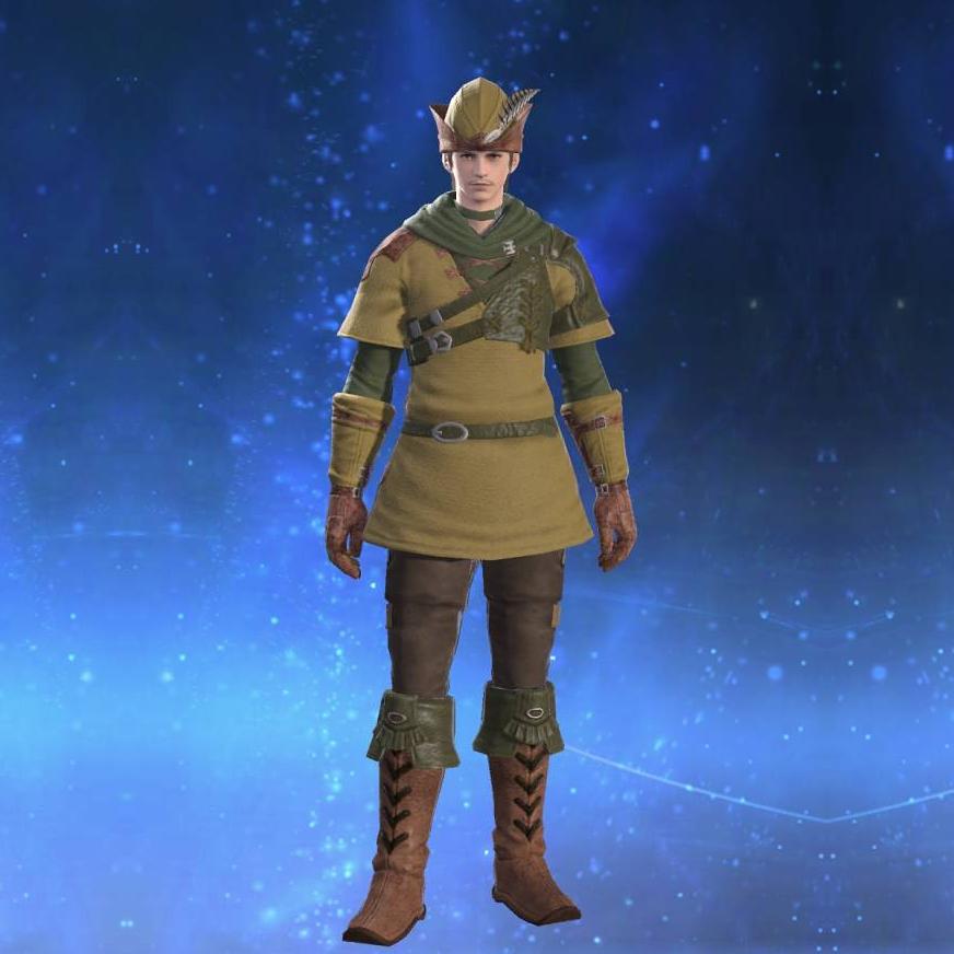 Gryphonskin Tunic's gearset image male.