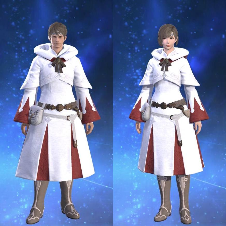 Healer's Robe's gearset image.