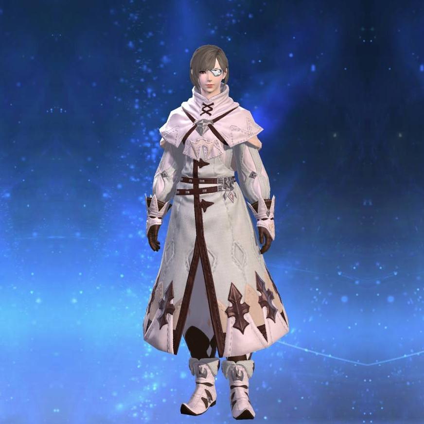 Pilgrim's Robe's gearset image female.