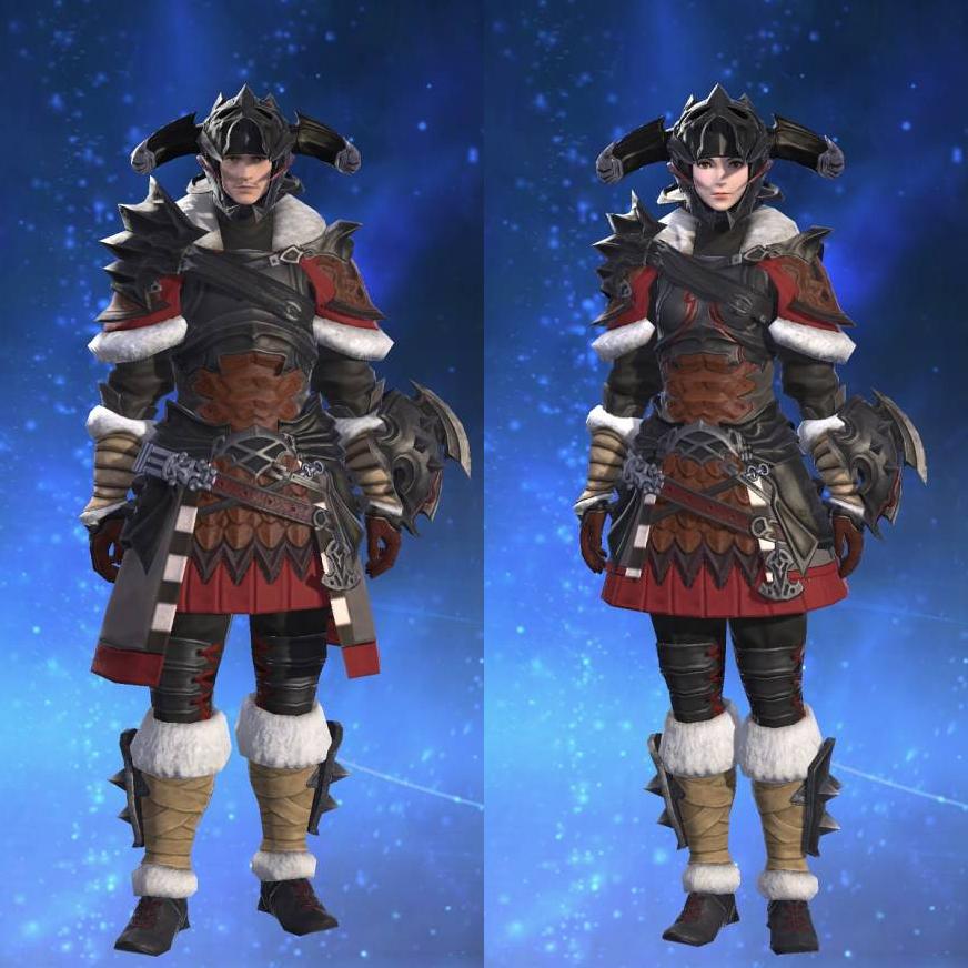 Fighter's Cuirass's gearset image.
