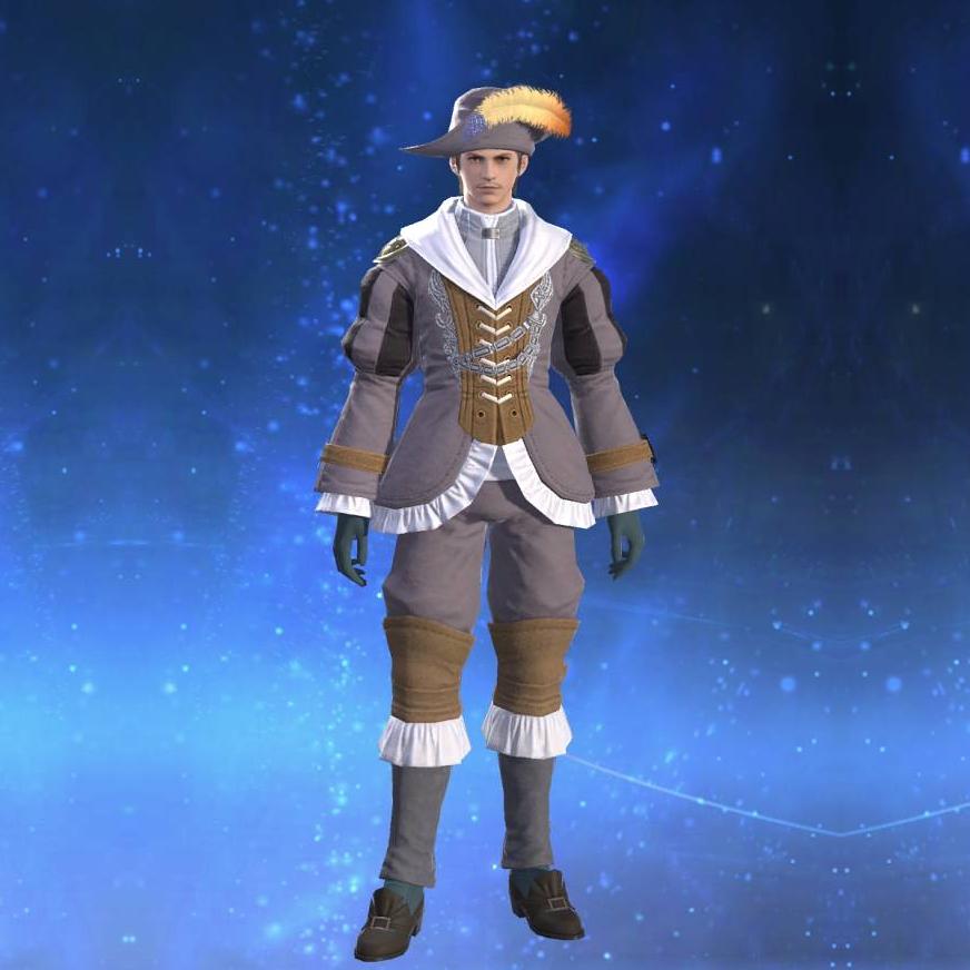 Felt Bliaud's gearset image male.