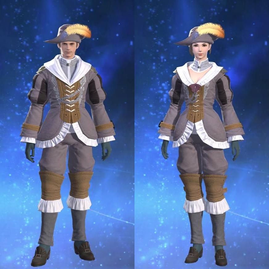 Felt Bliaud's gearset image.