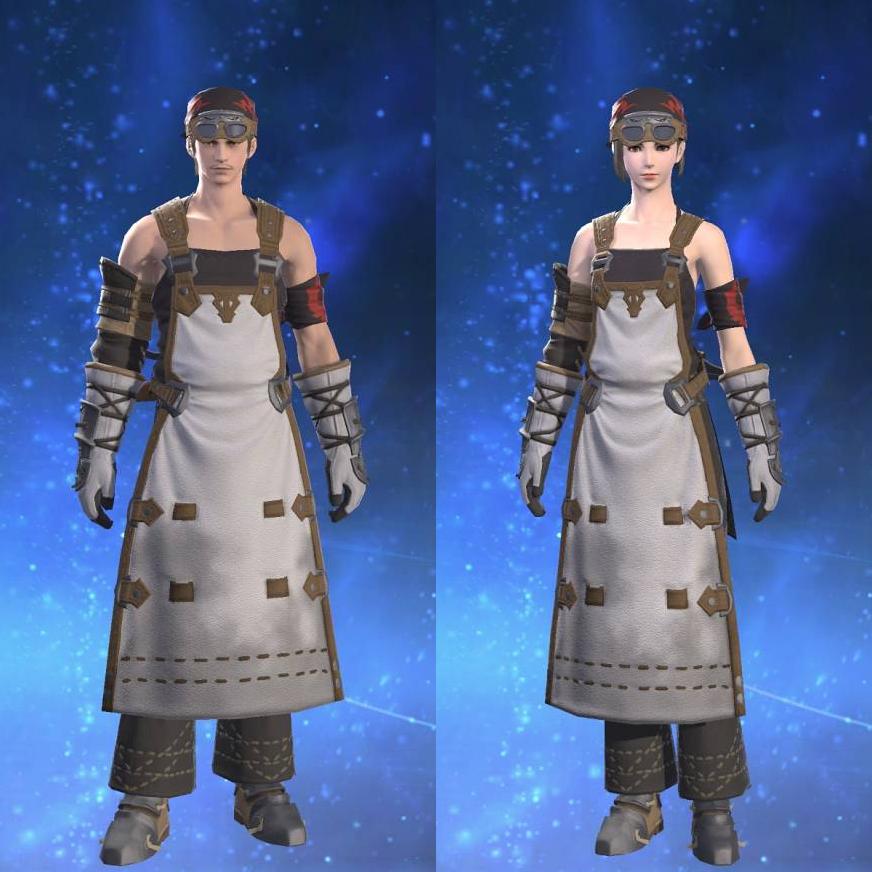 Blacksmith's Apron's gearset image.