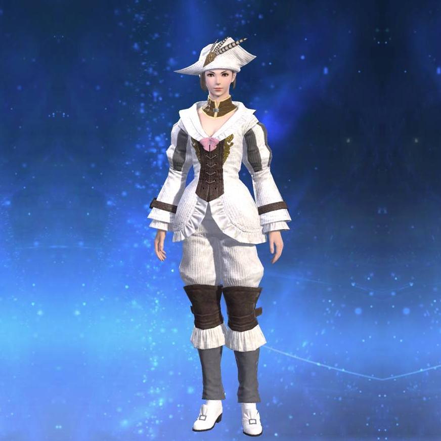 Woolen Bliaud's gearset image female.