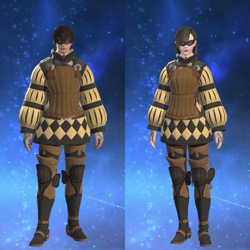 Brigand's Acton's gearset image.