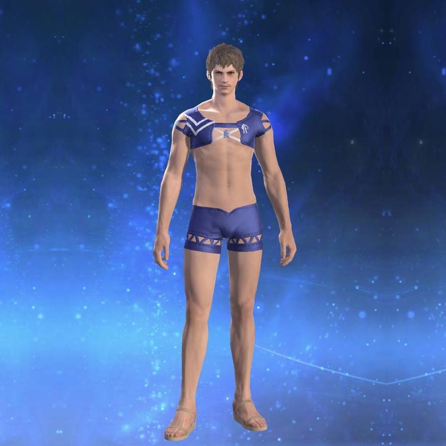 Blue Summer Top's gearset image.