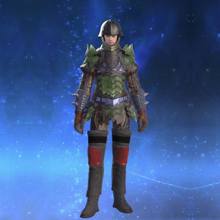 ヘタイロスアーマー's gearset image male.