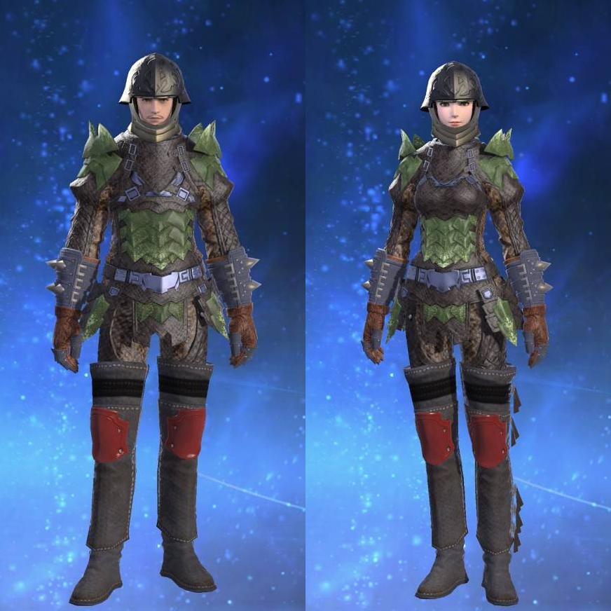 ヘタイロスアーマー's gearset image.