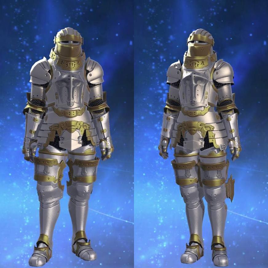 ヘヴィスチールアーマー's gearset image.