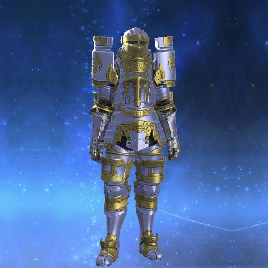High Mythril Armor's gearset image male.