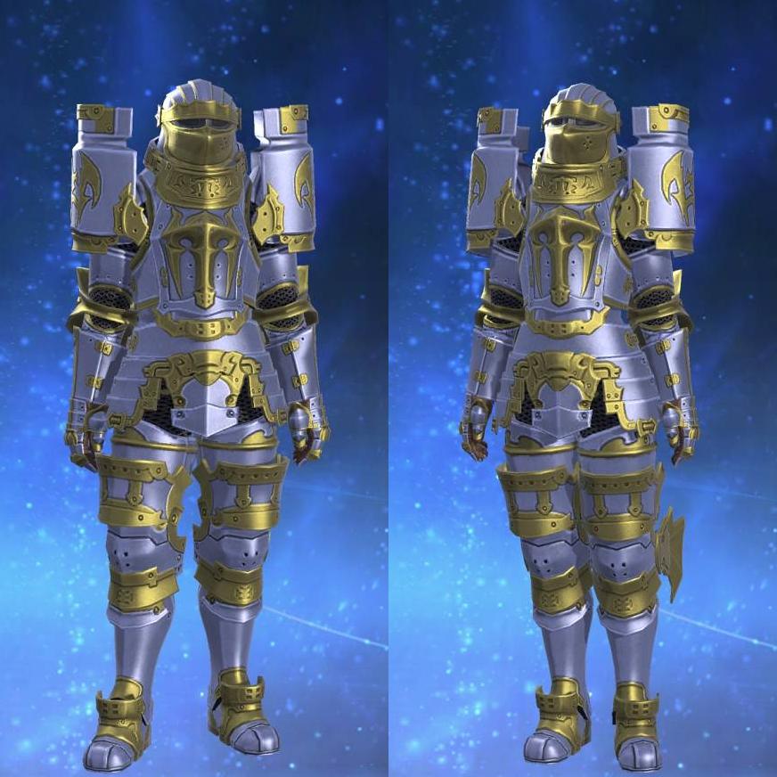 High Mythril Armor's gearset image.