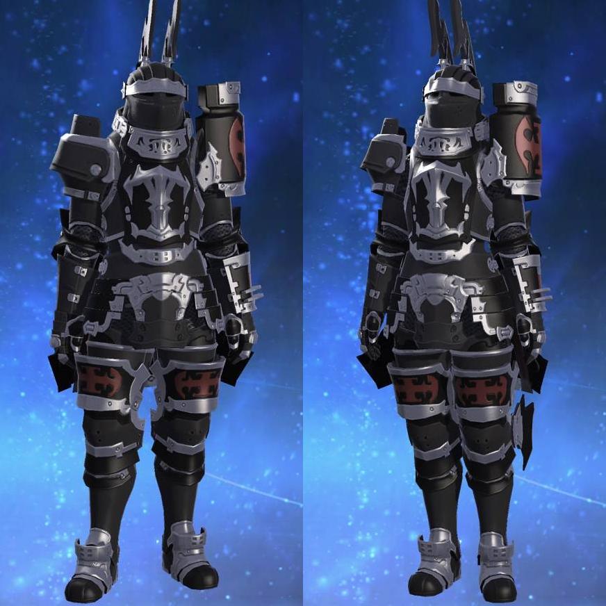 Heavy Darklight Armor's gearset image.