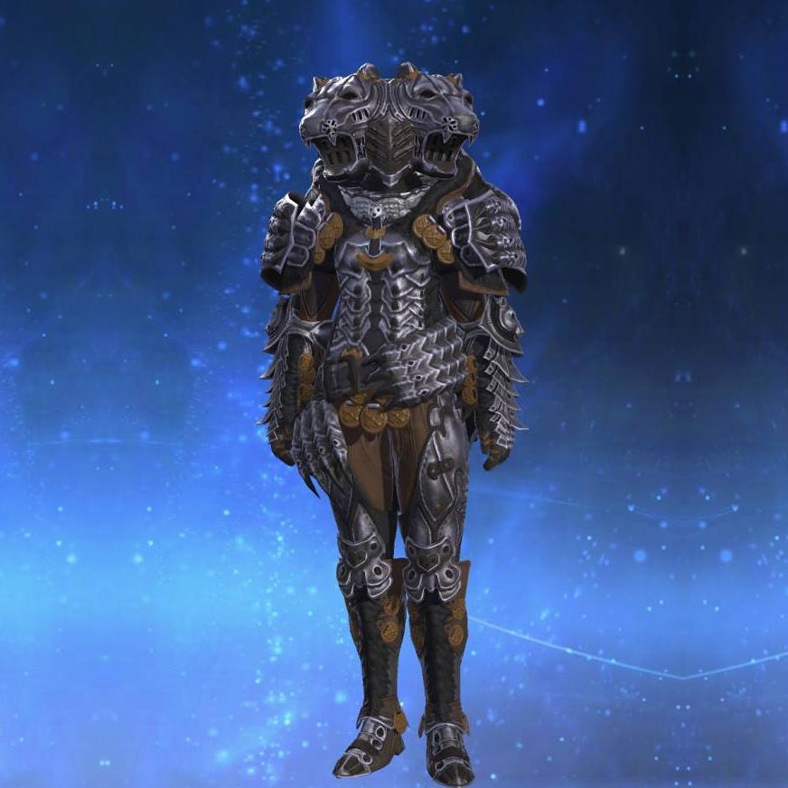 Bearsmaw Cuirass's gearset image female.