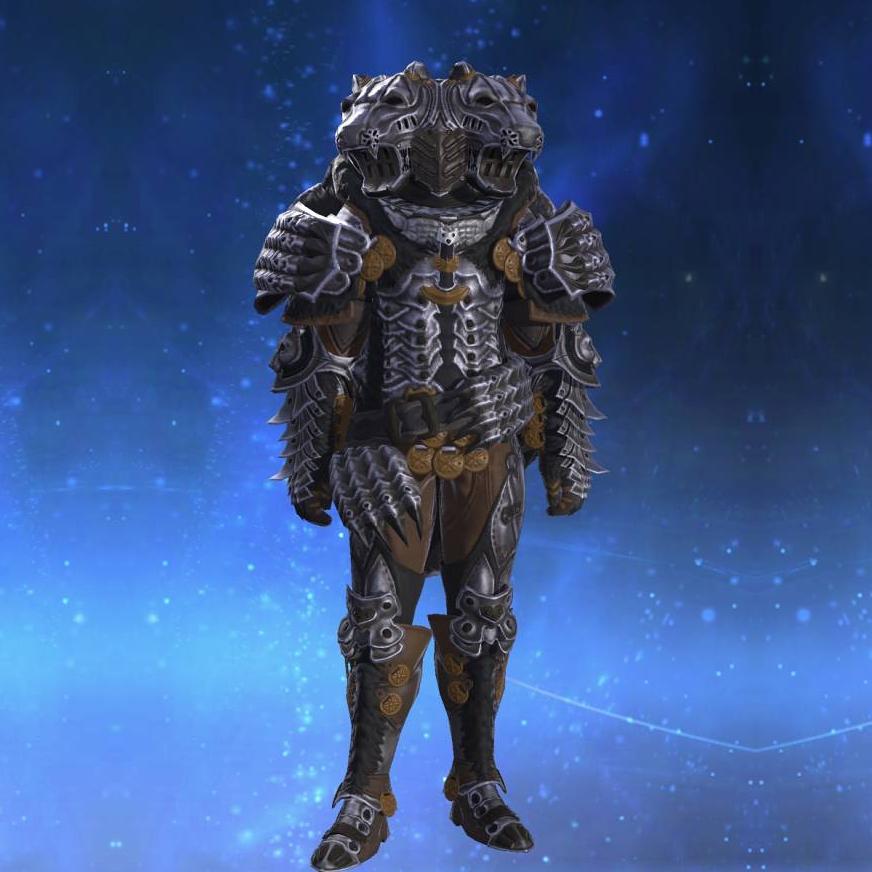 Bearsmaw Cuirass's gearset image male.