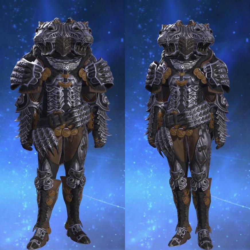 Bearsmaw Cuirass's gearset image.