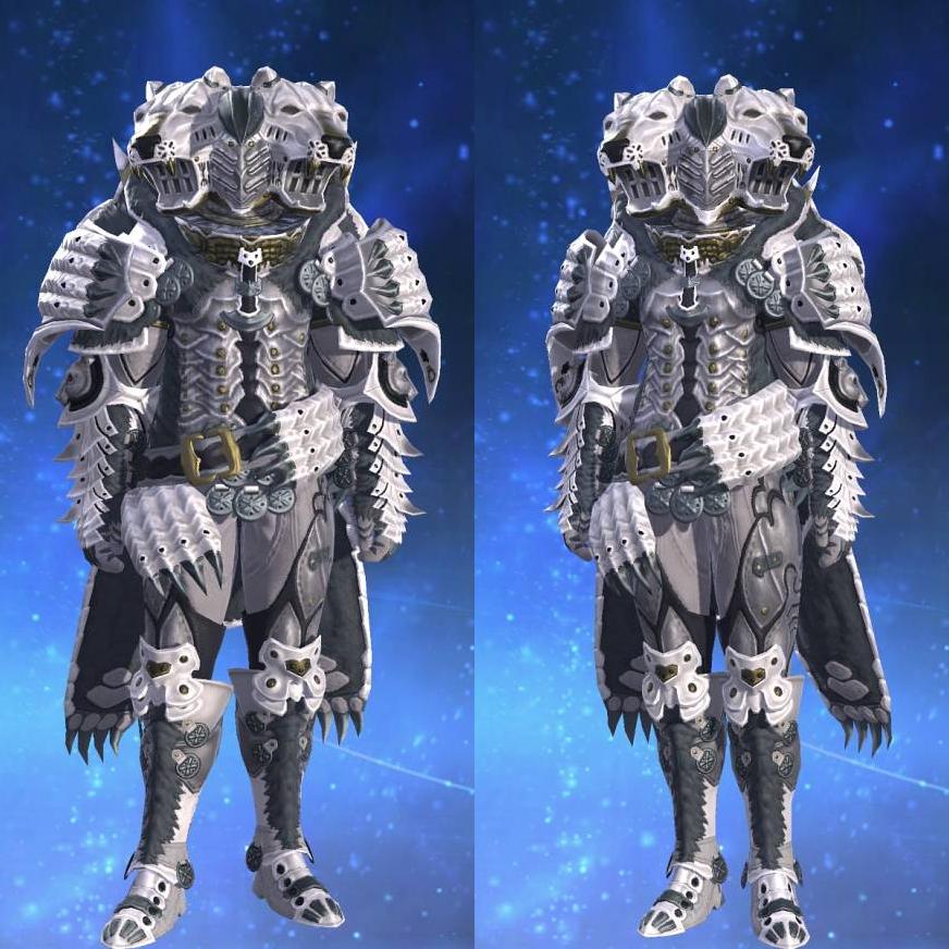 Bearliege Cuirass's gearset image.