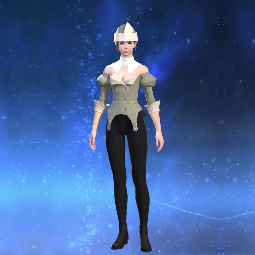 Velveteen Coatee of Gathering's gearset image female.