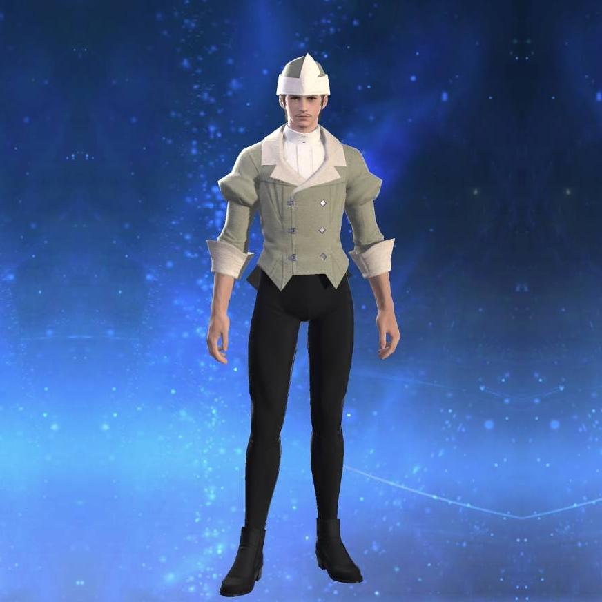 Velveteen Coatee of Gathering's gearset image male.