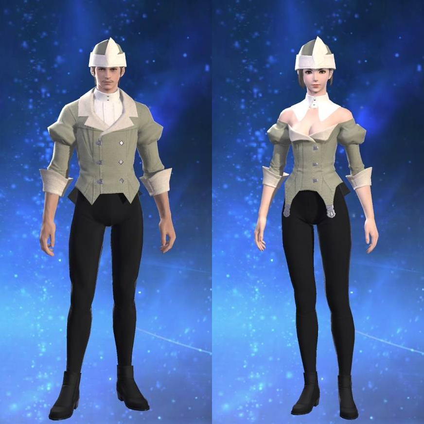 Velveteen Coatee of Gathering's gearset image.