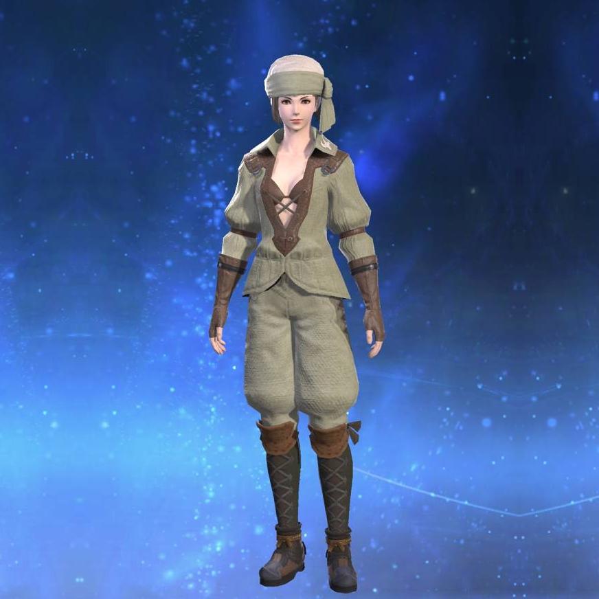 ベルベティーンシャツ's gearset image female.