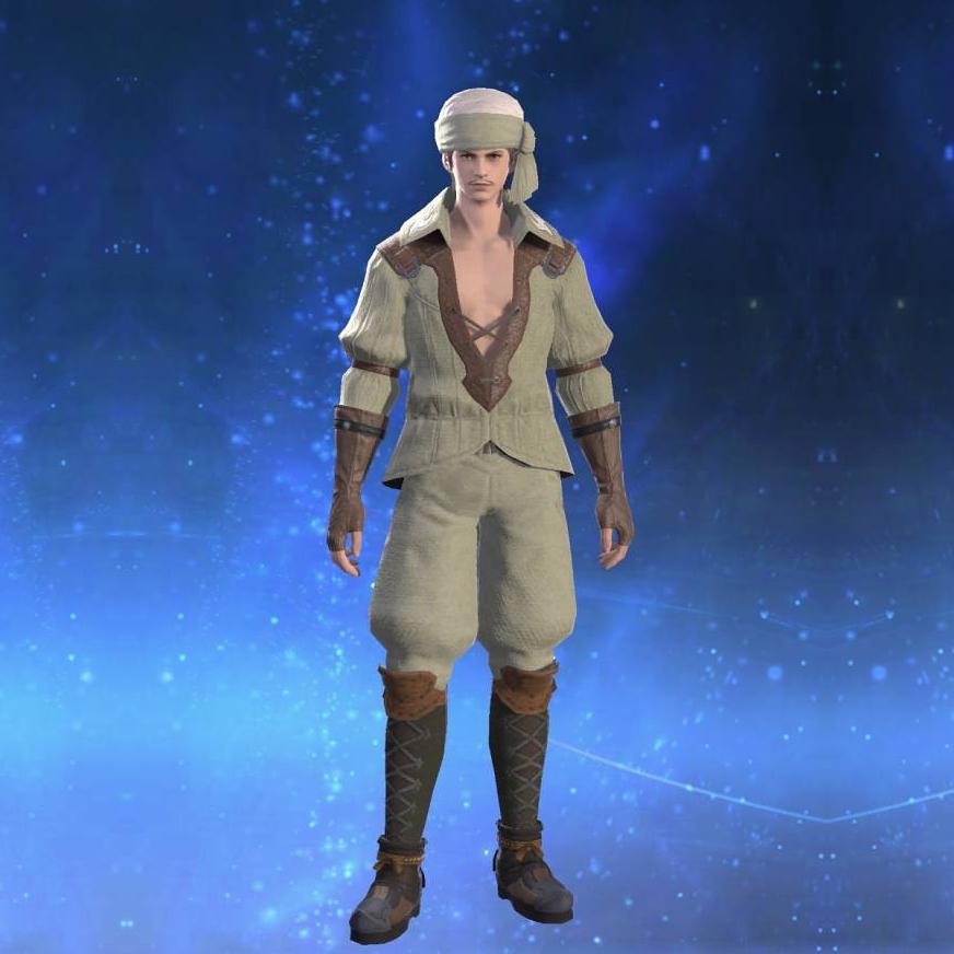 ベルベティーンシャツ's gearset image male.