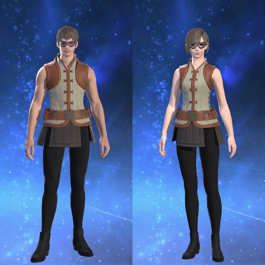 Velveteen Doublet Vest of Gathering's gearset image.