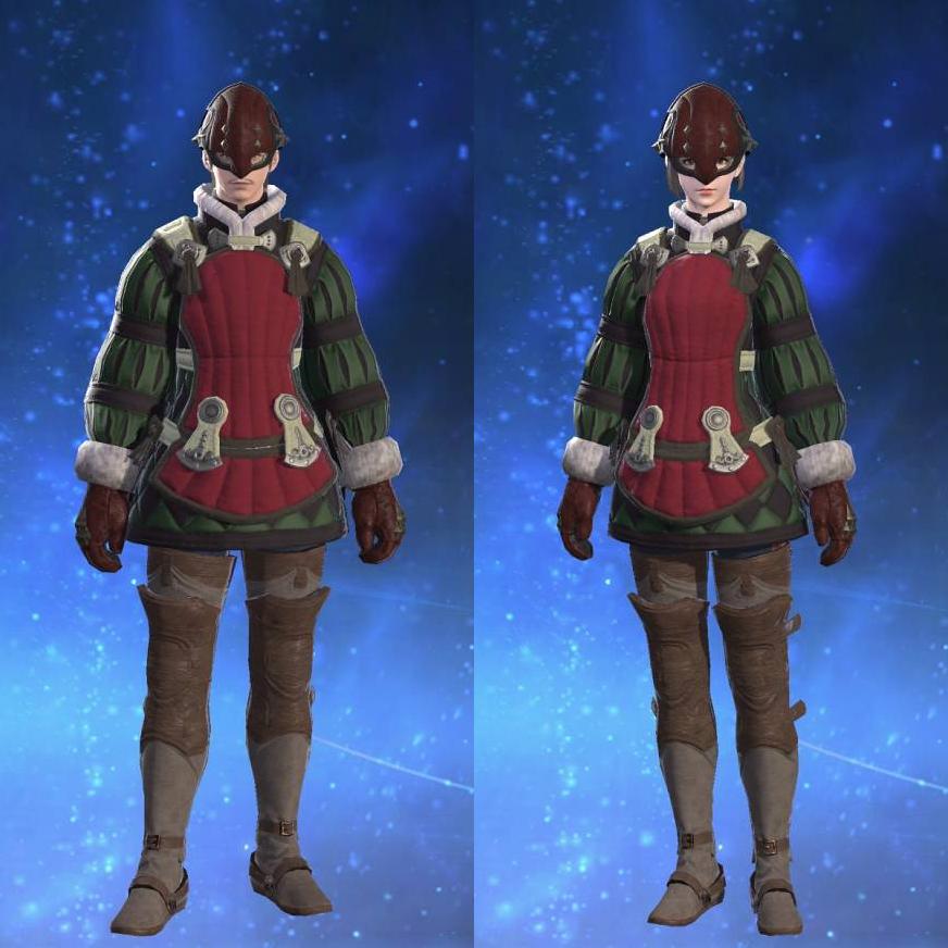 ペルタストアタイア's gearset image.