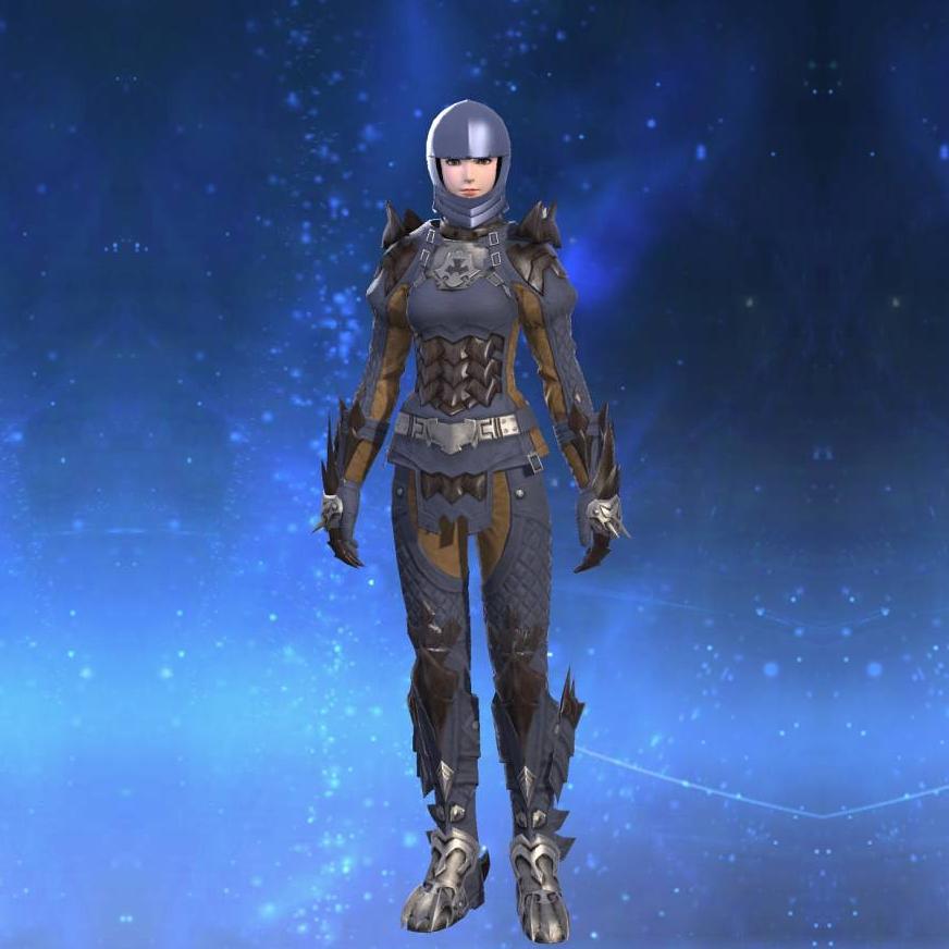 Horn Scale Mail's gearset image female.