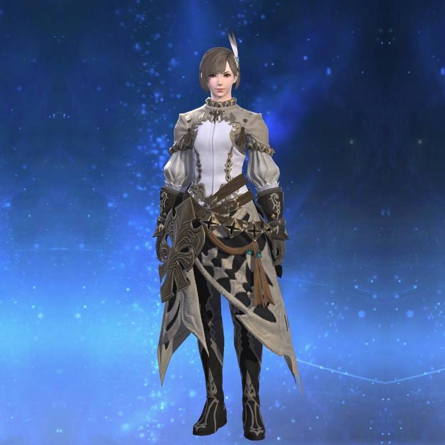 Bogatyr's Longcoat of Healing's gearset image female.